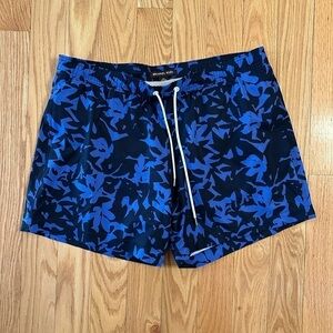 Michael Kors swim shorts swim trunks board shorts blue sz XL